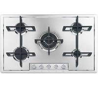 FOSTER Piano Cottura 5 Fuochi a Gas Larghezza 76 cm Piano Inox Spazzolato - 7067 062 Veronika