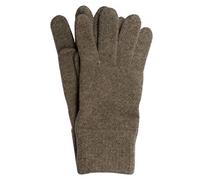 FosterNatur, Guanti in lana merino da uomo, 100% lana extrafine, Elk, 8,5