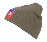 Fostex Garments Berretto 82nd Airborne zuccotto con Logo Frontale della 82esima Divisione Paracadutisti (Verde Olvia US)