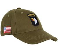 Fostex Garments Cappello da Baseball 101st Divisione Airborne Screaming Eagle Paracadutisti USA (Verde)