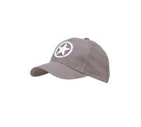 Cappello da Baseball Ricamato 3D Forze Alleate Seconda Guerra Mondiale (Grigio)