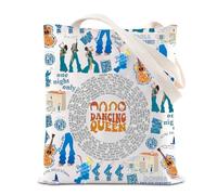 FOTAP Mamma The Musical Tote Bag - Merch Dancing Queen Lyrics Inspire - Group Gift (UK)