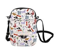 FOTAP Mary Popp Borsa a tracolla Supercalifragilistic Umbrella Poppins Spalla Mary Popp Broadway Regalo Musicale Maria Movie Messenger Bag, Super Cb Regno Unito, INCHES