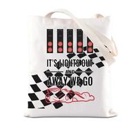 FOTAP Motorsport Gift Lights Out And Away We Go Handbag Racing Aesthetic Tote Bag Racing Gift Qualifying Day Gift (We Go UK)