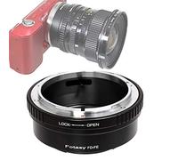 Fotasy Adattatore da obiettivo FD a E, attacco Cannon FD E, compatibile con Sony Mirrorless a7 a7R a7s II III IV a9 a7c Alpha 1 a6600 a6500 a6400 a6300 a6100 a6000 a5100 a5000 0 A35 00 ZV-E10