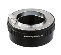 Fotasy Exakta Adattatore da obiettivo a E, Exakt a FE, auto Topcon a E, compatibile Sony A7, A7R, A7S, II, III, IV, A9, A7C, Alpha 1 A6600, A6500, A6400, A6300, A6100, A6000, A5100, A5000 ZV- E10