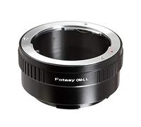 Fotasy OM - Adattatore Leica L per convertire Olympus OM Mount a Leica TL SL Panasonic S Mount, compatibile con fotocamere Leica SL/Leica TL2/Leica TL/Leica T e Panasonic Lumix S full-frame S1 S1R