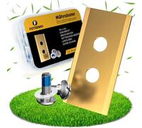 FOTEEMO Lame di ricambio compatibili per robot tosaerba Luba 2, 24 lame di ricambio compatibili con Mammotion Yuka Mini Blades Robot Tosaerba Mammotion Endurance Lame di ricambio