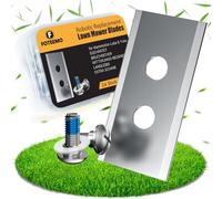 FOTEEMO Lame di ricambio per robot tosaerba compatibili con Mammotion Luba, lame per tosaerba robotizzate compatibili con Luba 2, Yuka, Luba Mini e Yuka Mini, 24 lame originali