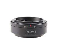 Fotga Adattatore FD-EOSR FD a RF, adattatore per messa a fuoco manuale in metallo per obiettivi Canon EOS R RP R3 R5 R5C R6 R6II R7 R8 R10 R50 R100 Mirrorless