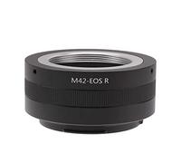 Fotga Adattatore per obiettivo M42-EOSR da M42 a RF, adattatore per messa a fuoco manuale in metallo per obiettivi M42 per fotocamere mirrorless Canon EOS R Series R5 R6 R7 R8 RP R3 R10 R50 R100