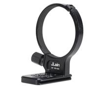 FOTGA Anello di supporto per treppiedi in metallo, 75 mm, per Canon RF 100-400 mm F/5.6-8 is USM, treppiede integrato Arca Swiss piastra a sgancio rapido con vite da 1/4" e 3/8"