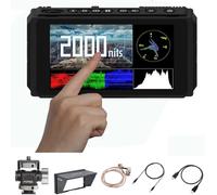 Fotga C50 - Monitor da campo touch screen da 5", ultra luminoso, 2000 nit, con 3D LUT, Wavaform, Vector, luce diurna visibile, 3G SDI, 4K HDMI, ingresso/uscita doppia batteria NP-F, IPS