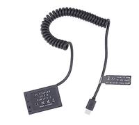 Fotga Cavo adattatore USB di tipo C USB-C + batteria finta decodificata LP-E17 accoppiatore DR-E18 per Canon R50 R50V R8 R10 R100 RP 77D 200D II 250D 750D 760D 800D 850D 8000D 9000D fotocamera