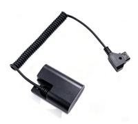 Fotga Cavo di alimentazione a spirale D-Tap a LP-E6 LP-E6P, accoppiatore DC completamente decodificato DR-E6/DR-E6P per Canon EOS R5 II R6 III R6V C50 R R5C R6 II R7 5D II/III/IV 6D/6D II 7D/7D II 70D