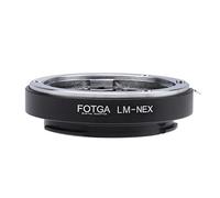 Fotga Convertitore per obiettivo Leica M su Sony fotocamera reflex NEX-7 NEX-F3 A6000 A6100 A6300 A6600 A7 A7R A7S II III IV A9 II A7C A1 ZV-E10