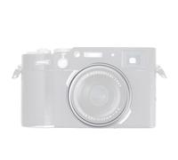 FOTGA Copertura ad anello in lega di alluminio per fotocamera serie X100, compatibile con Fuji X100V, X100VI, X100F, X100T, X100S, X100 (grigio)