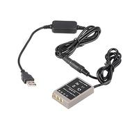 FOTGA Decodierter BLS-1 BLS-5 BLS-50 Dummy - Accoppiatore DC con cavo di alimentazione USB per Olympus OM-D E-M10 Mark II III IV Pen E-PL9 E-PL8 E-PL7 E-PL6 E-P3 fotocamera Power Bank