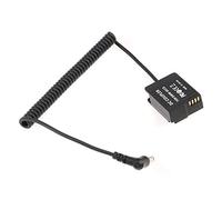Fotga DMW-BLC12 completamente decodificata DMW-DCC8 con cavo a spirale adattatore di alimentazione per Panasonic Lumix DMC-G5, DMC-G6, DMC-G7, DMC-FZ300, DMC-FZ200, DMC-FZ1000,