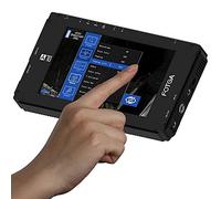 Fotga DP500IIIS A70T - Videocamera da 7 pollici, monitor touchscreen, FHD IPS 1920 x 1080, ingresso/uscita HDMI 4K, doppia piastra batteria NP-F per fotocamera DSLR Mirrorless Cinema Camcorder