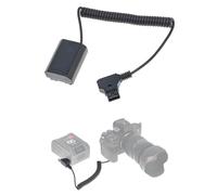 Fotga Extendable Power Adapter Cable for D-Tap Connector to Dummy Battery NP-FZ100 for Sony A7III A7RIII A7SIII A9 ILCE-9 Camera