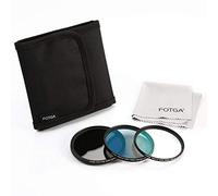 Fotga FTDB687 - Kit di filtri per obiettivo obiettivo ottico in vetro da 55 mm (variabile ND2-ND404 ND + MC UV + MC CPL Filter) + custodia per filtro, adatto per fotocamere Canon Nikon Sony Pentax DSLR Mirrorless