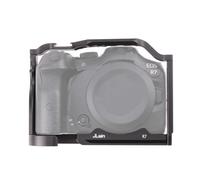 FOTGA Gabbia per fotocamera Canon EOS R7, in alluminio, stabilizzatore Rig con guida NATO, scarpa fredda, filettatura 1/4"-20, vite da 3/8"-16 per ARRI, piastra a sgancio rapido per Arca