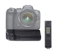 FOTGA Impugnatura verticale per batteria Multi Power Pack con telecomando da 2,4 G, kit per fotocamera Canon EOS R5 R6 R5C, ricambio per BG-R10, supporta fino a due batterie LP-E6/LP-E6N/LP-E6NH