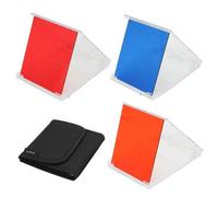 Fotga - Kit di filtri colorati per Cokin P, 3 pezzi, colore: rosso, blu, arancione