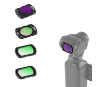 FOTGA Kit di filtri magnetici CPL + densità neutra variabile ND2-32 + 1/4 Black Diffusion + MC-UV Lens Filter Kit per DJI Osmo Pocket 3, vetro ottico HD, multi-rivestimento