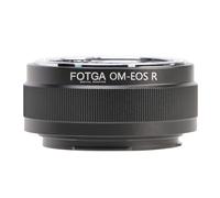 Fotga OM-EOSR - Adattatore per obiettivo OM a RF, completamente in metallo, adattatore per messa a fuoco manuale Olympus OM, per fotocamere mirrorless Canon EOS R RP R3 R5 R5C R6 R6II R7 R8 R10 R50