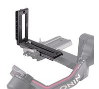 FOTGA Piastra a sgancio rapido L Supporto per DJI Ronin RS2 RSC2 RS3 Pro RS3 Mini Gimbal Stabilizzatore, compatibile con Arca-Swiss Standard, fotocamera DSLR Universale Verticale Quick Release Bracket