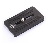 Fotga Piastra a sgancio rapido PU70 piastra per B0 B1 B2 J0 J1 Treppiede Benro Arca Swiss Ballhead standard