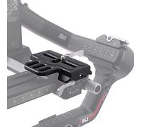 FOTGA Piastra a sgancio rapido superiore avanzata, piastra di base per DJI Ronin RS2 RSC2 RS3 Pro Gimbal Stabilizzatore, compatibile con fotocamera Arca-Swiss (versione estesa)