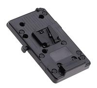 Fotga Piastra per batteria con montaggio a V da 14,4 V a 16,8 V, uscita D-Tap, per fotocamere mirrorless DSLR, dispositivo di broadcast per monitor del campo LED fai da te