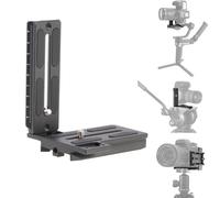 Fotga Staffa a forma di L per fotocamera verticale piastra di montaggio a sgancio rapido per Zhiyun Crane 2 3 LAB Weebill 2 3 Weebill-S per DJI Ronin SC2 RS2 Stabilizzatore cardanico compatibile con