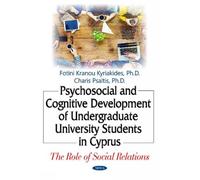 Fotini Kranou K Psychosocial & Cognitive Development of Under (Copertina rigida)