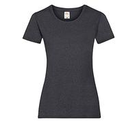 FOTL Lady Fit Valueweight T-shirt Grigio scuro M