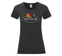 FOTL Vintage Ladies Tee (Lrg Logo) - Black - M