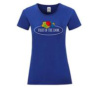 FOTL Vintage Ladies Tee (Lrg Logo) - Colbalt Blue - XS