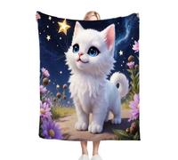 Fotmung Coperta Flanella Mammut Animale Cartoon, 240x260 cm Pratica per Salotto e Camera, Accessorio Decorativo Versatile, Lavabile in Lavatrice e Facile da Manutenzione, Respirante D318