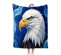 Fotmung Coperta Flanella Mammut Aquila Colorata, 240x260 cm Pratica per Salotto e Camera, Accessorio Decorativo Versatile, Lavabile in Lavatrice e Facile da Manutenzione, Respirante