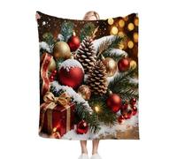 Fotmung Coperta Plaid Matrimoniale in Pile Pinolo, 3D Stampa Coperta Flanella Letto Matrimoniale 240 x 260, Copridivano in Microfibra Morbida per Divano Soggiorno B237