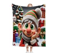 Fotmung Throw Flanella Calda Ragazzo Colorato, 150x200 cm per il Letto Matrimoniale, Accessorio Eleganza per il Salotto, Lavabile in Lavatrice e Duratura nel Tempo, Leggera e Respirante