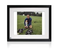 Foto autografata da Ron Harris: Chiamata stampa 1968. Cornice standard