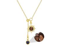 Foto Collana Personalizzata Collana Con Immagine Dentro 925 Sterling Silver Proiezione Pendant Collana Immagine Collana Gioielli Regali Per Mamma/Ragazza/Ragazze/Compleanno/Natale