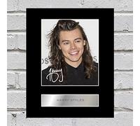 Foto con autografo di Harry Styles