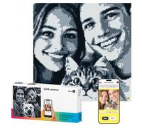 Foto Costruttore Mozabrick Model L Trasforma qualsiasi immagine in un mosaico Pixel Art. Infinite possibilità di pixel art utilizzando le tue foto. Mozabrick un regalo originale e personalizzato