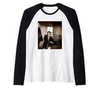 Foto del cantante R.E.M. Michael Stipe di Simon Fowler Maglia con Maniche Raglan