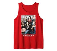 Foto del Cast del Programma TV Friends Retro Geek Sitcom Vintage degli Anni '90 Canotta